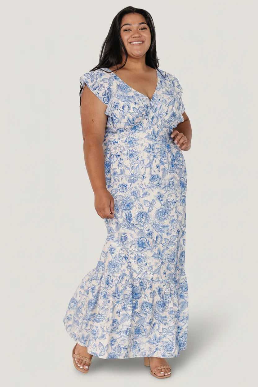 Hampton Maxi Dress | Blue Print