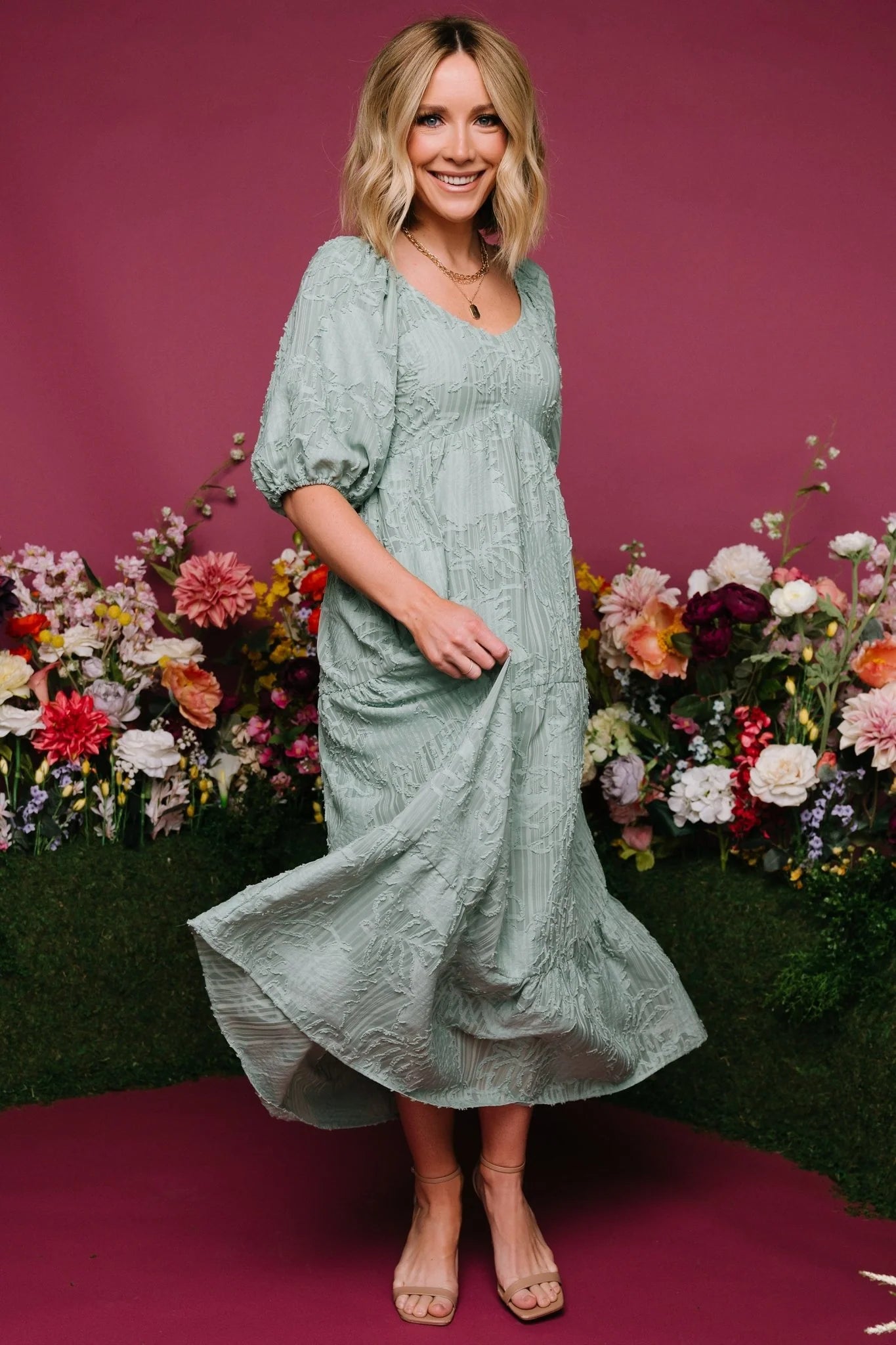 Hayward Dress | Sage Secondary image