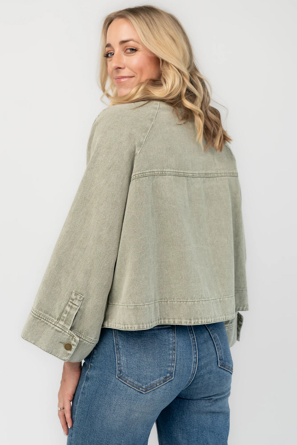 Hutch Light Weight Jacket | Dusty Olive