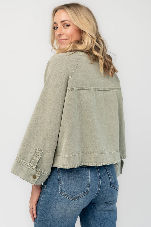 Hutch Light Weight Jacket | Dusty Olive