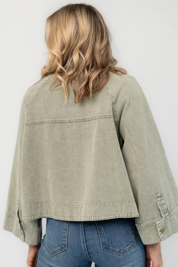 Hutch Light Weight Jacket | Dusty Olive