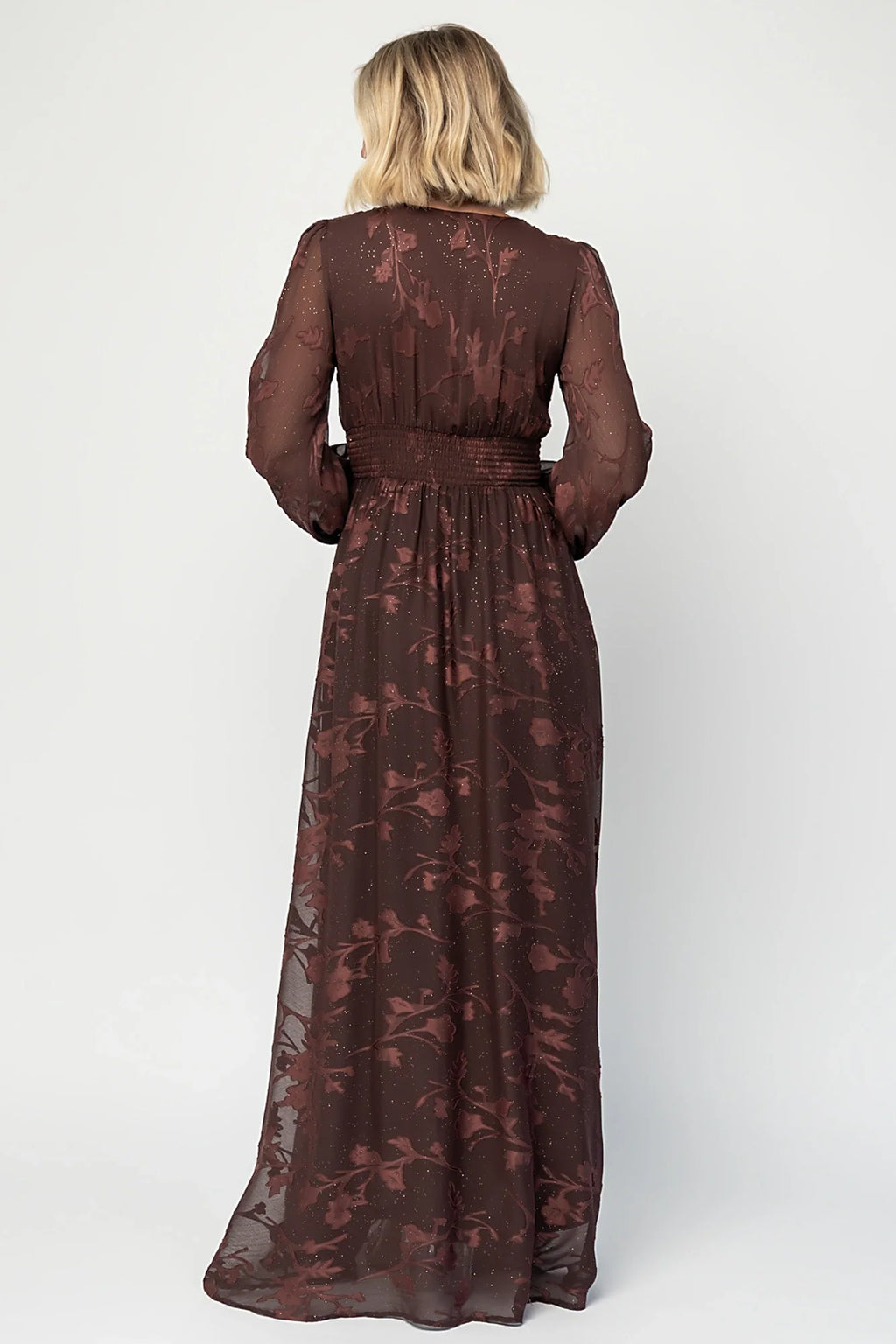 Jennifer Maxi Dress | Dark Mahogany