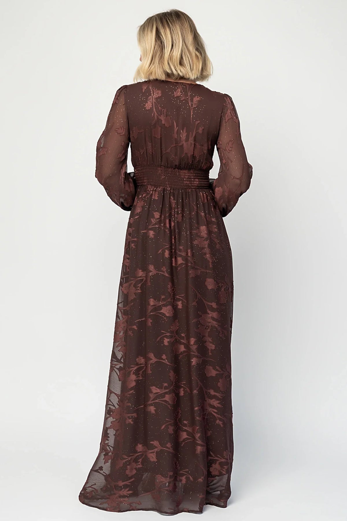 Jennifer Maxi Dress | Dark Mahogany