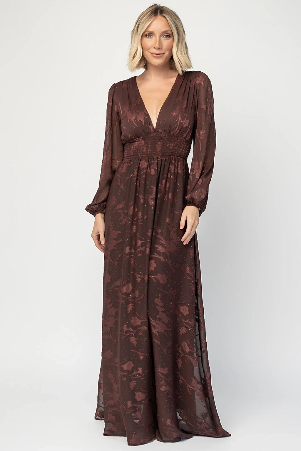 Jennifer Maxi Dress | Dark Mahogany