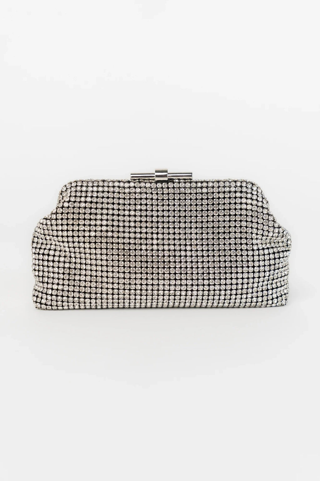 Julie Evening Clutch Bag | Silver