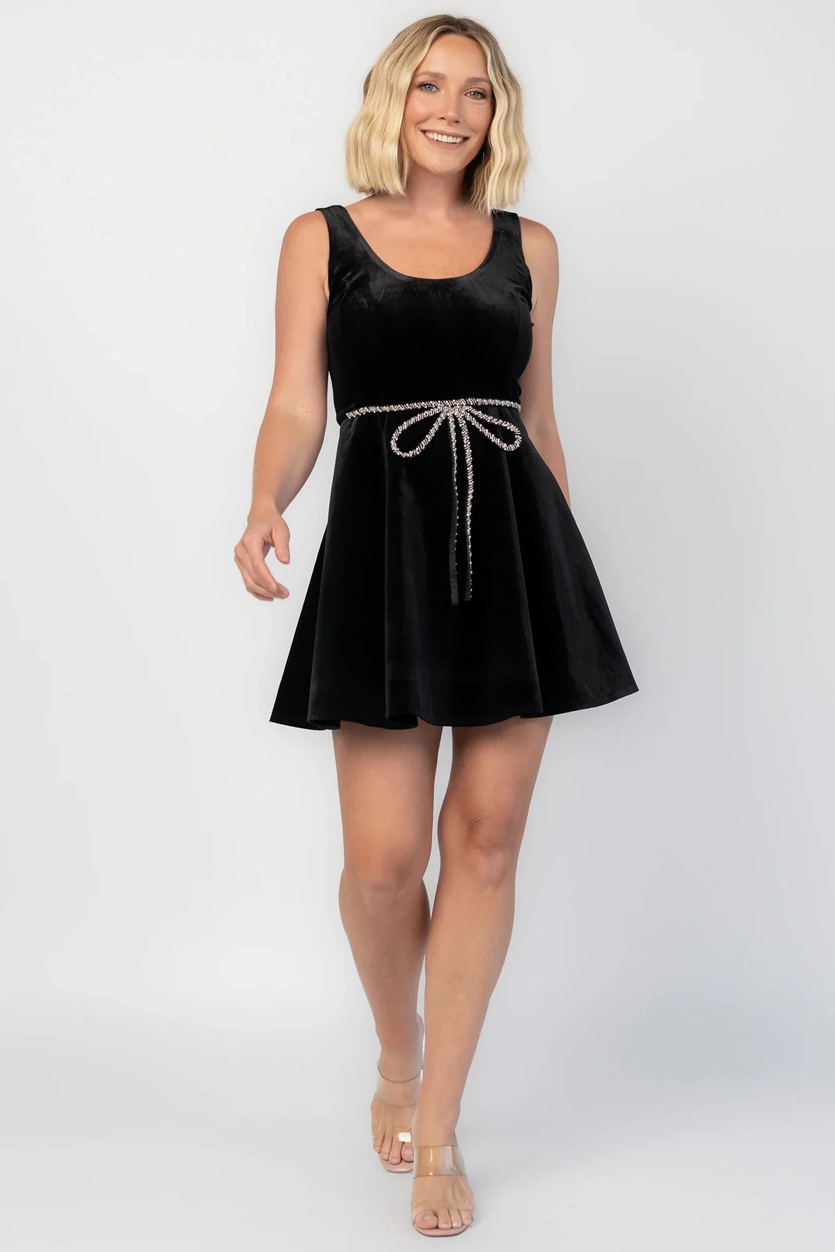 Julieta Short Dress | Black