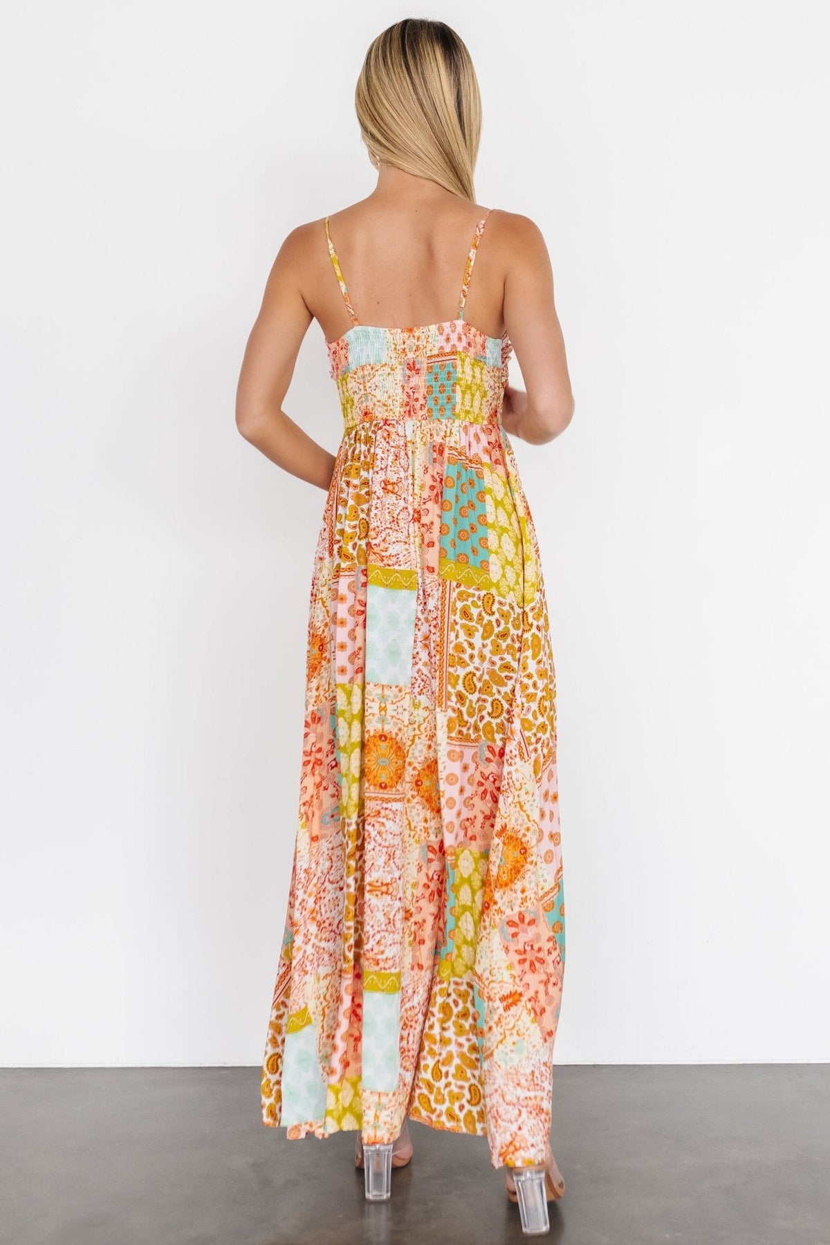 Kamari Tank Maxi Dress | Multi Print