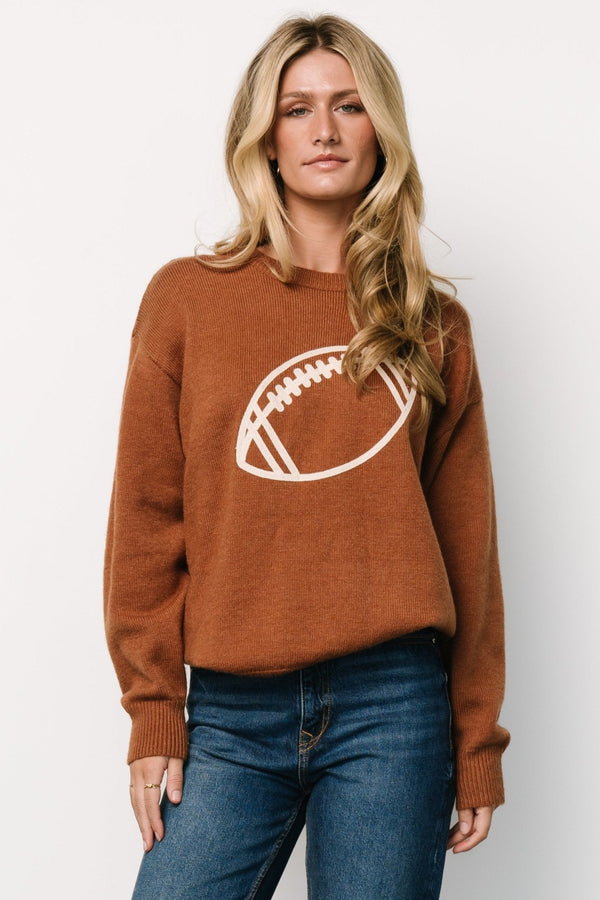Kelce Sweater | Brown
