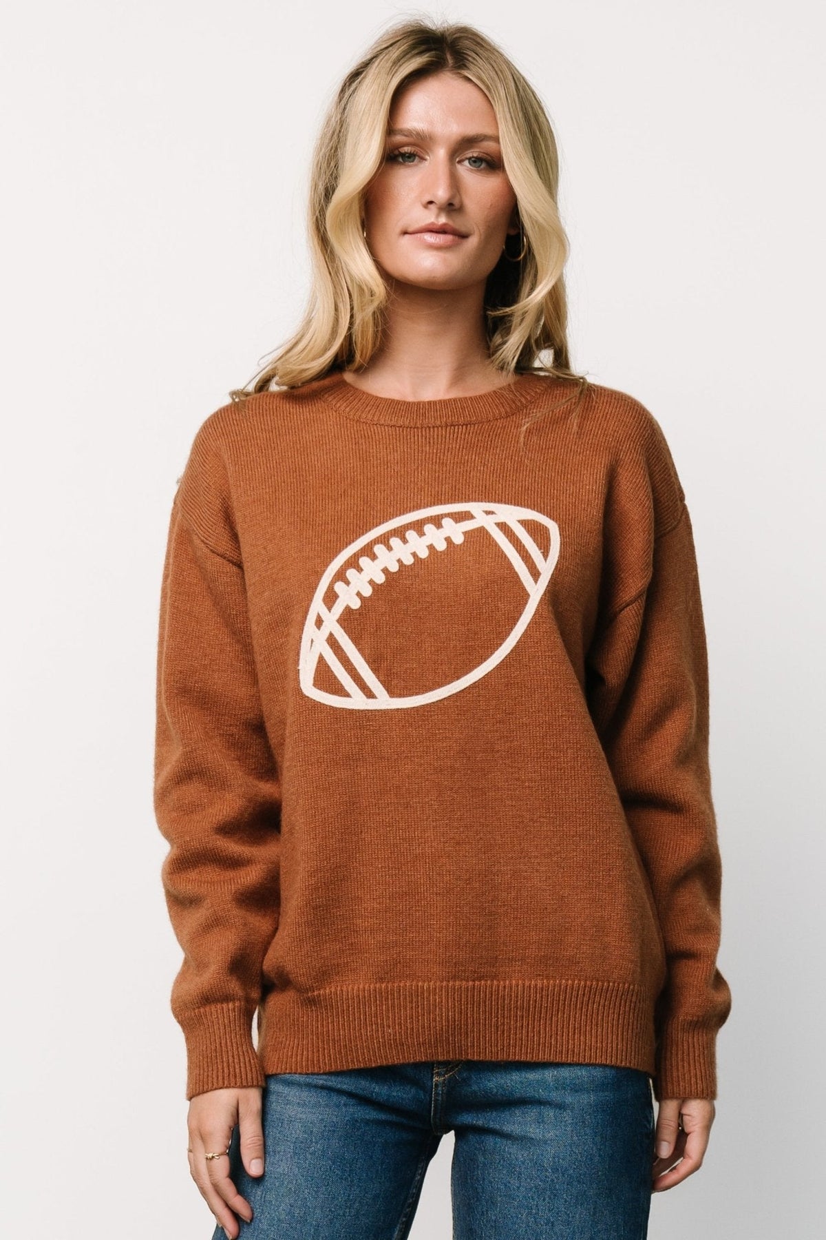 Kelce Sweater | Brown Main image