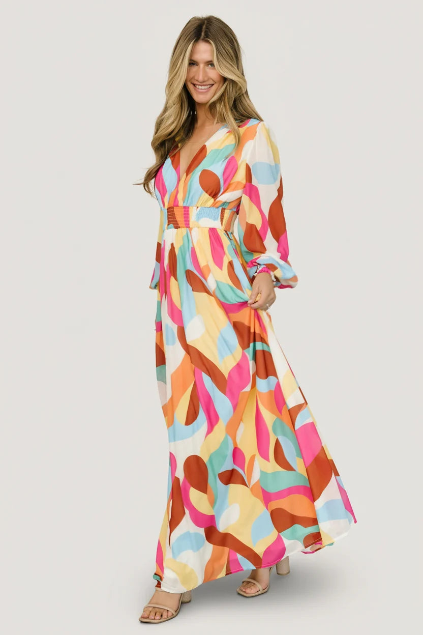 Lawson Maxi Dress | Multi Print