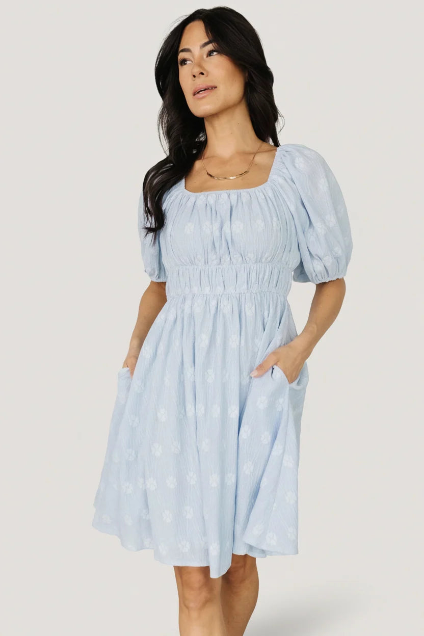 Lexington Short Dress | Blue