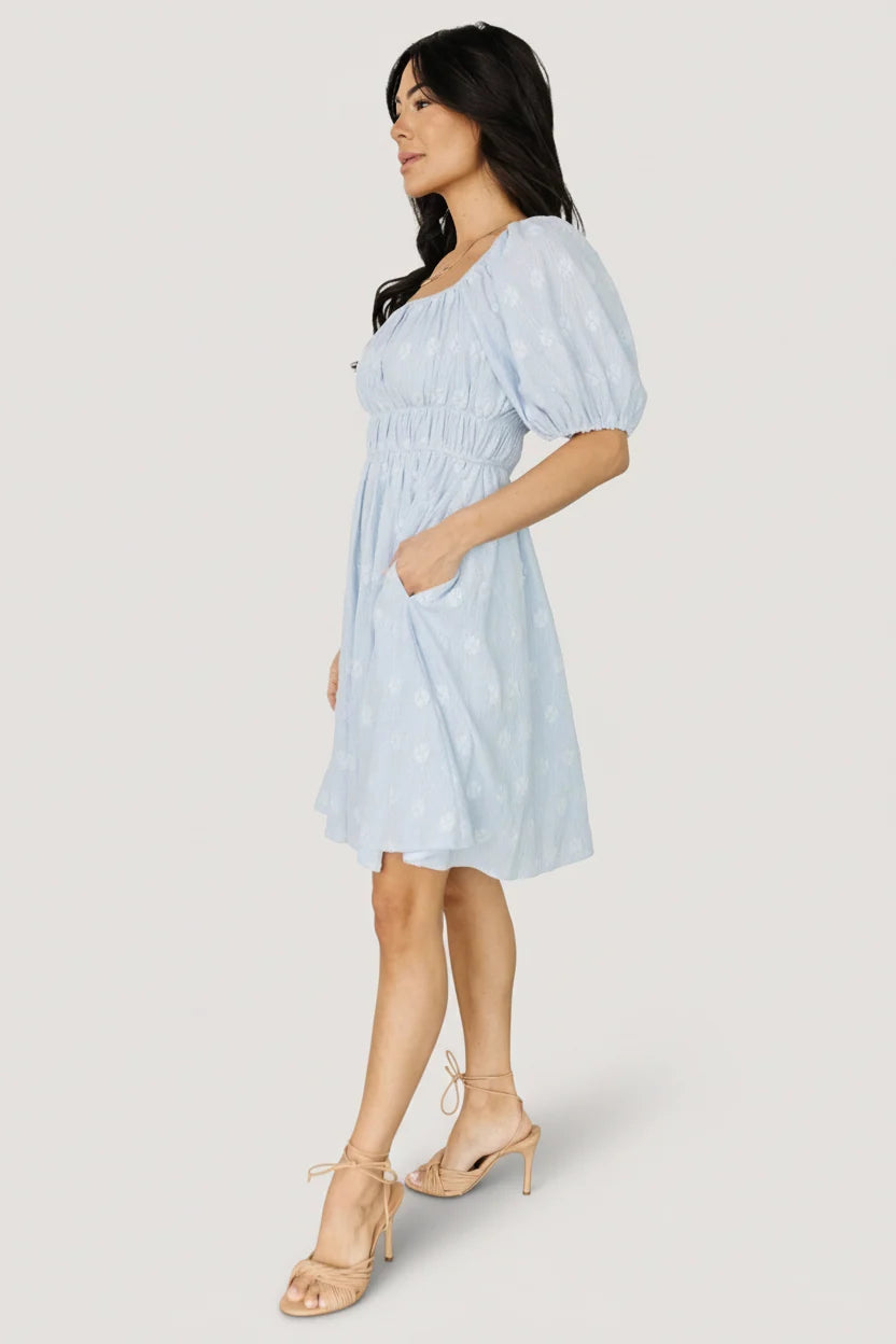 Lexington Short Dress | Blue