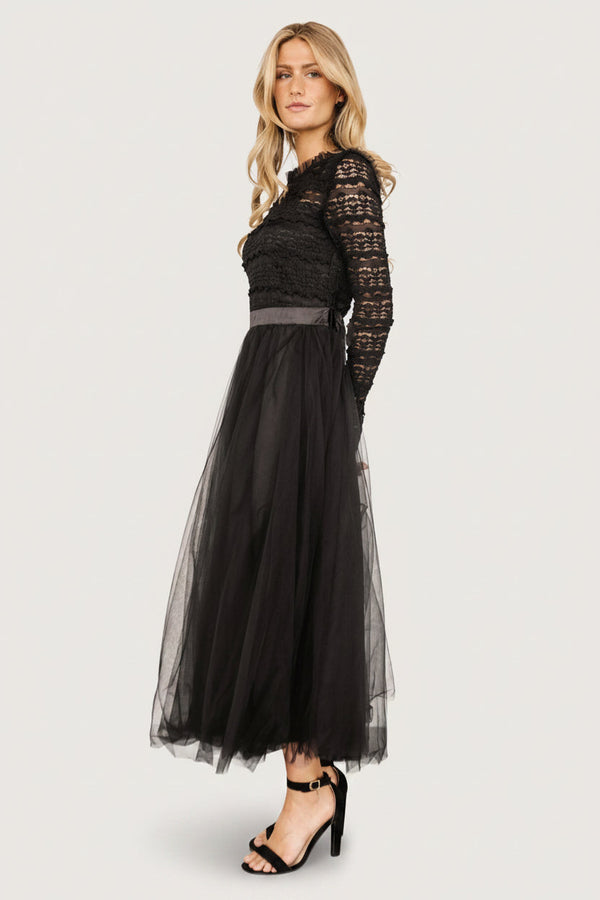Lonnie Tulle Dress | Black