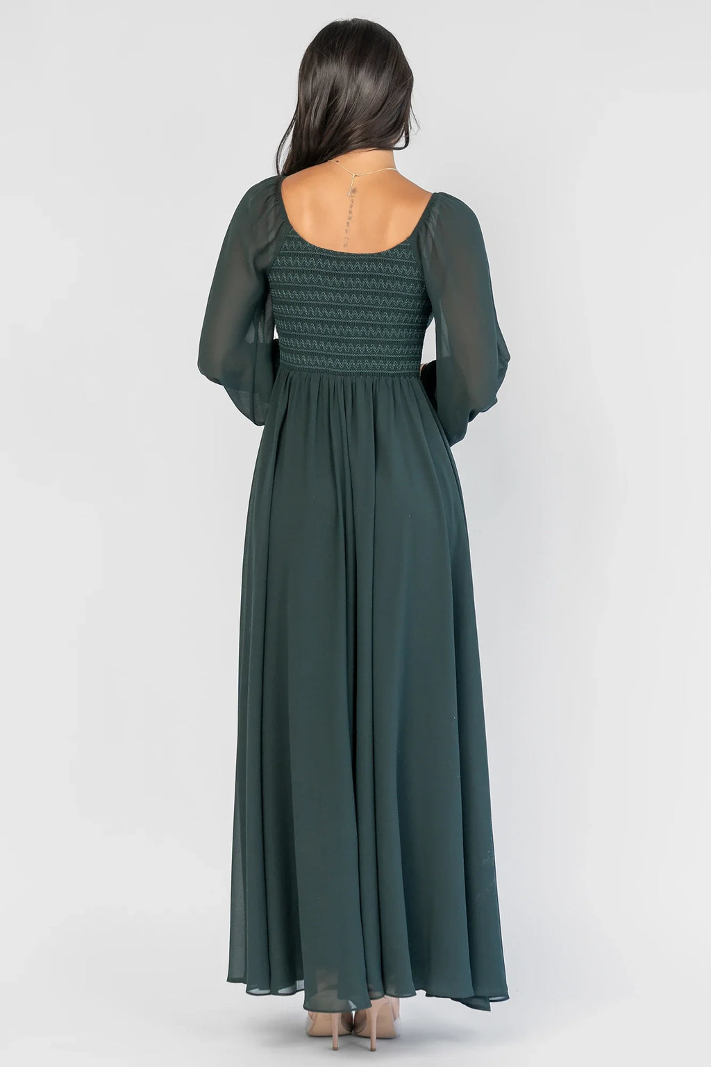 Maddalena Maxi Dress | Dark Green