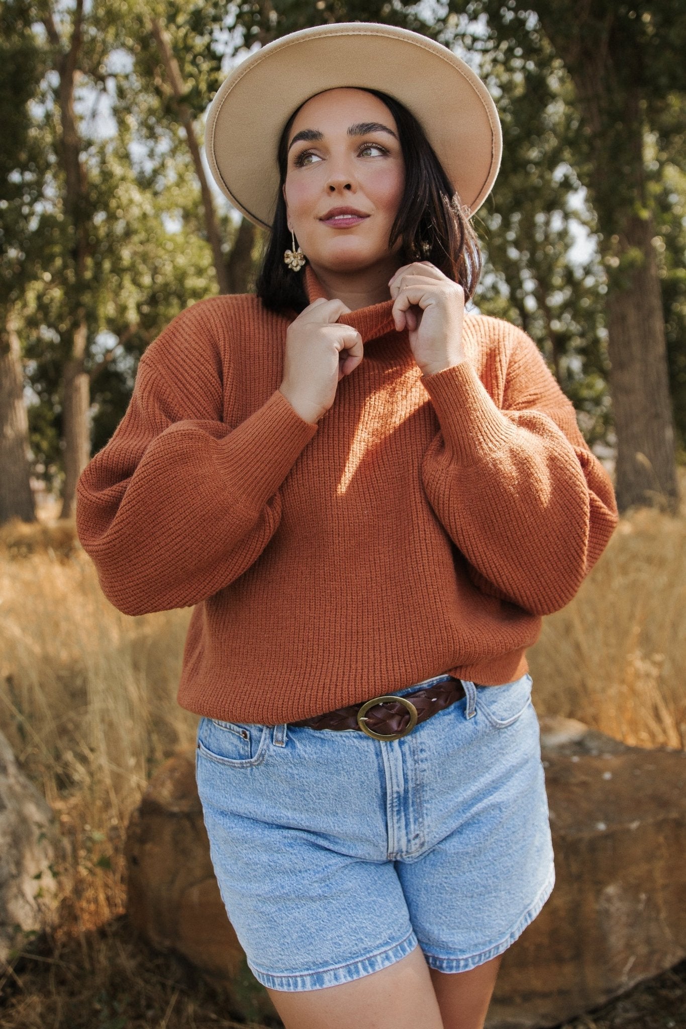 Malcolm Turtleneck Sweater | Spice Secondary image