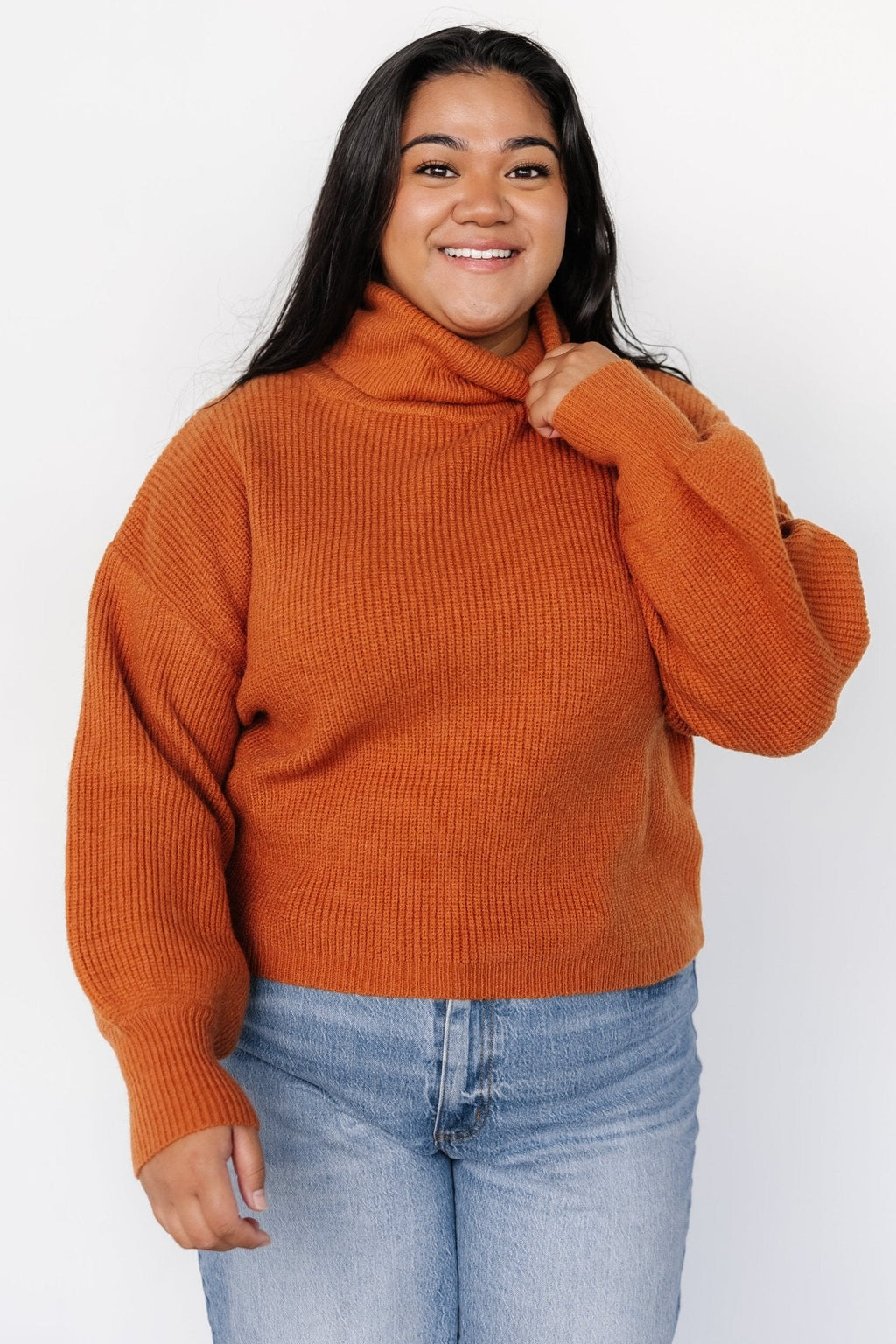 Malcolm Turtleneck Sweater | Spice