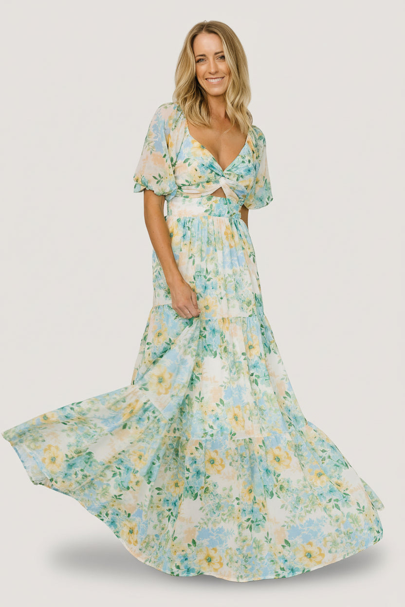Maya Maxi Dress | Garden Multi Main image
