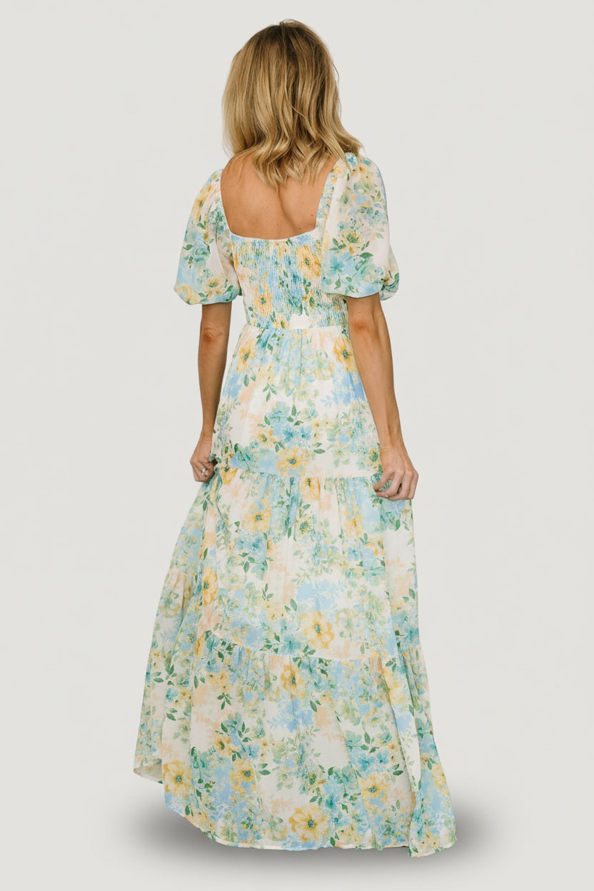 Maya Maxi Dress | Garden Multi