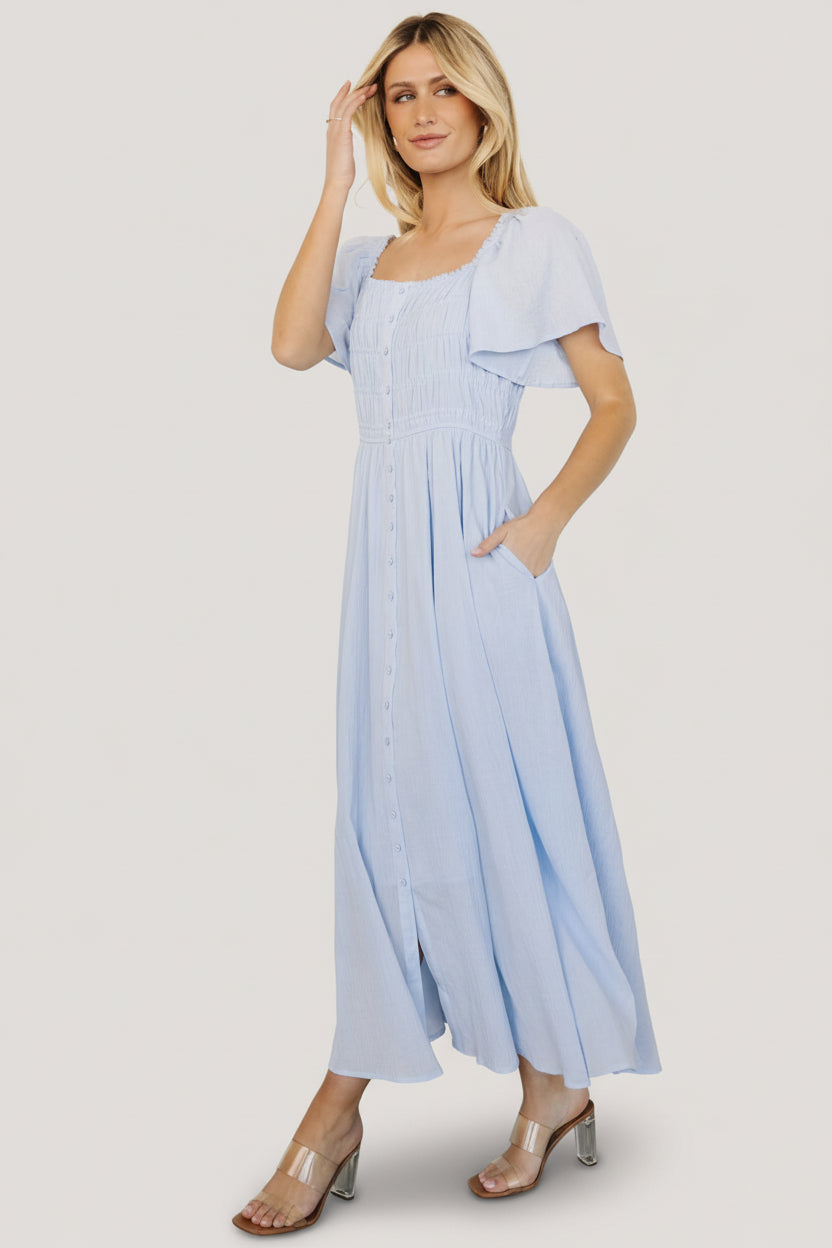McKay Maxi Dress | Light Blue