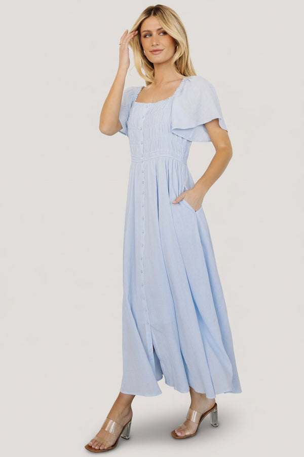 McKay Maxi Dress | Light Blue