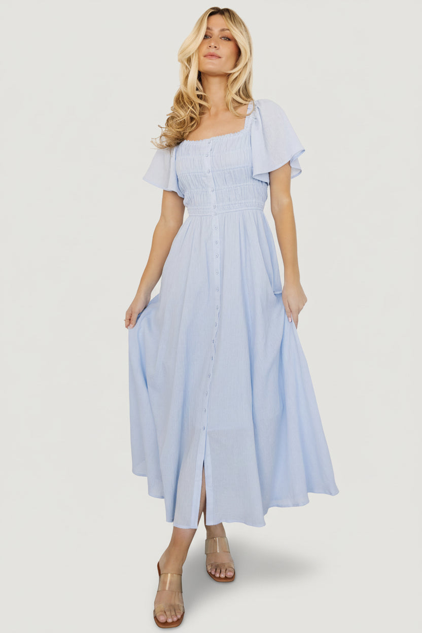 McKay Maxi Dress | Light Blue