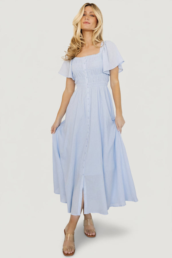 McKay Maxi Dress | Light Blue