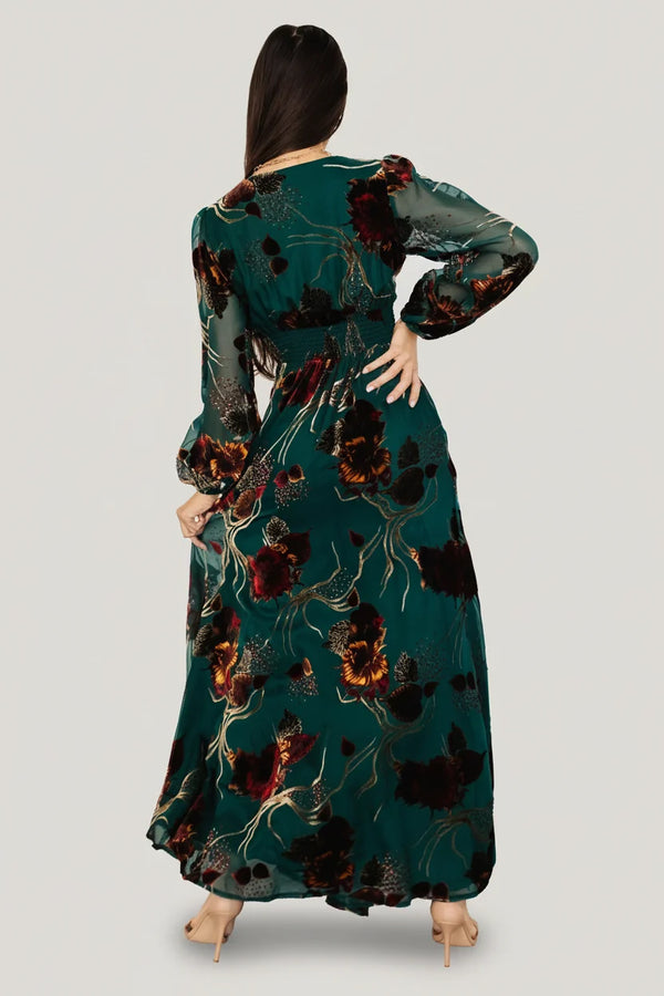 Mikla Maxi Dress | Jade Multi