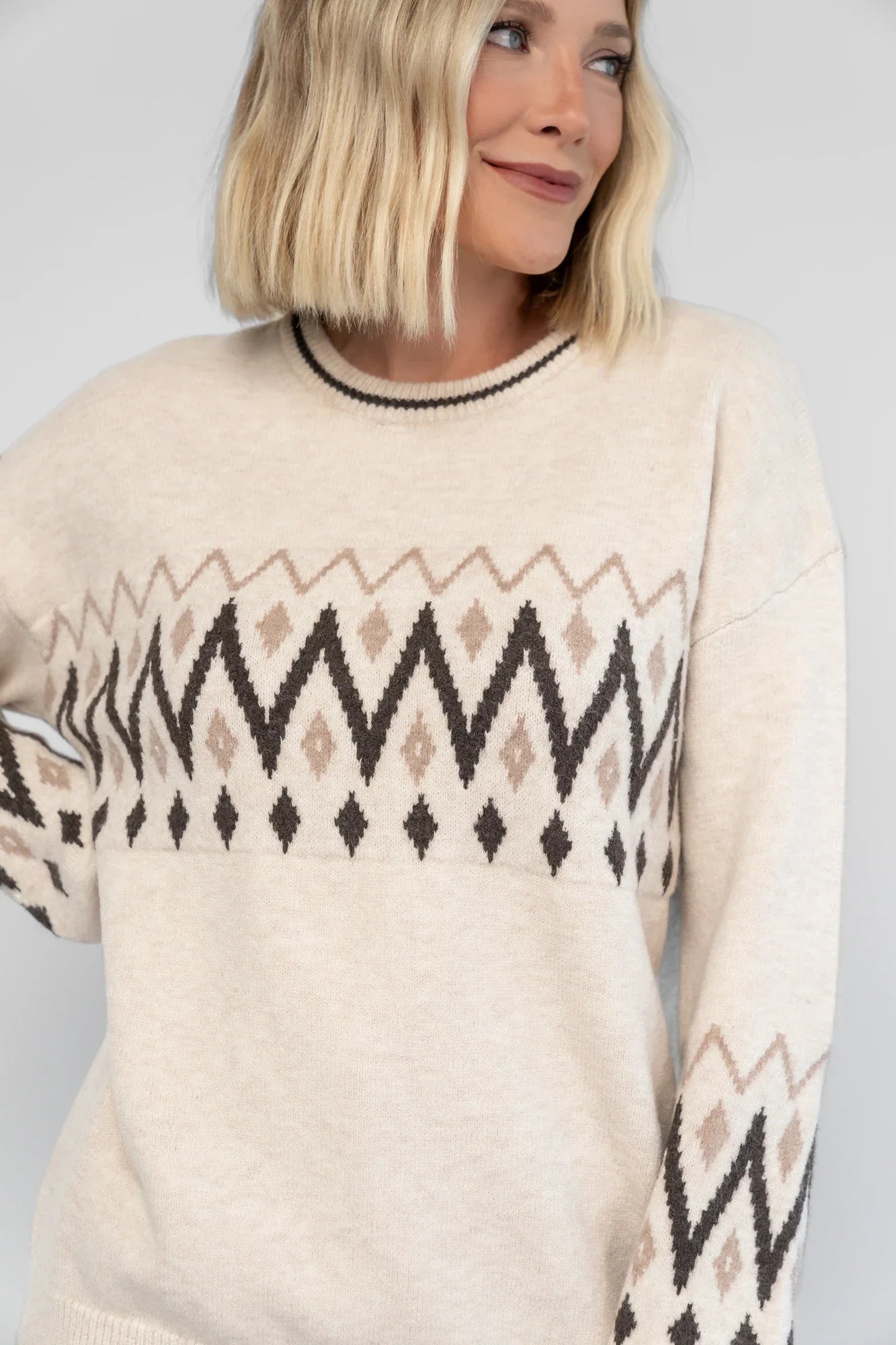 Oona Sweater | Natural Secondary image