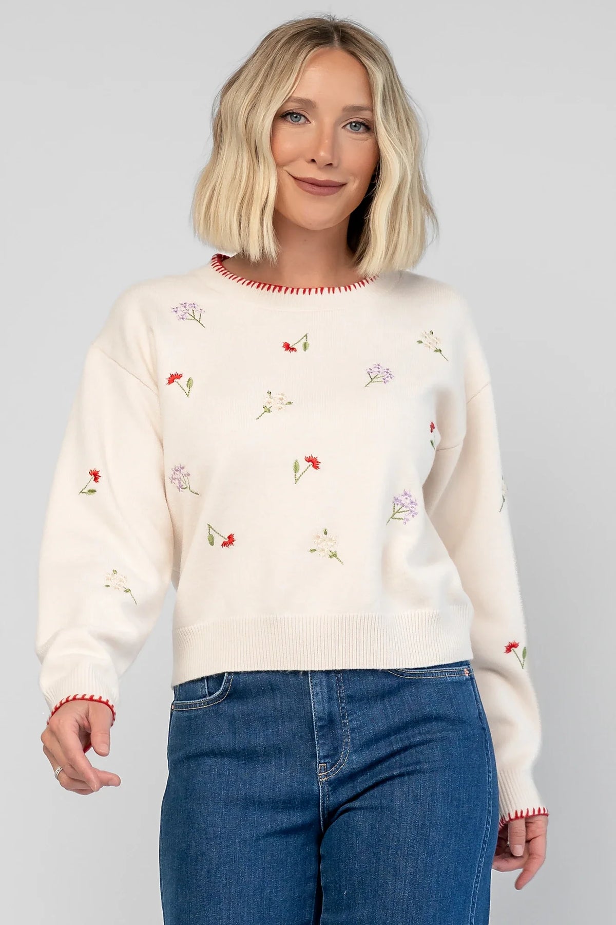 Ottilie Sweater | Cream