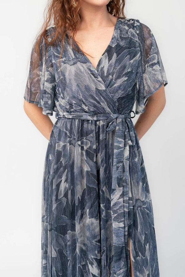 Rachel Maxi Dress | Blue Multi