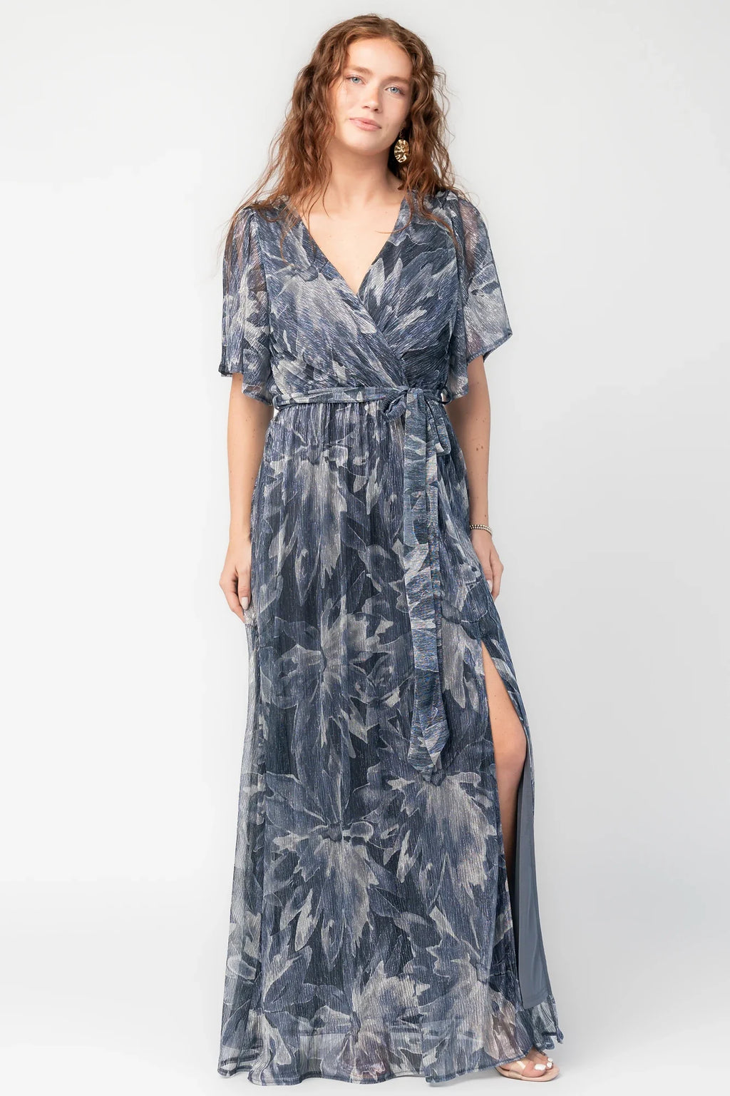 Rachel Maxi Dress | Blue Multi