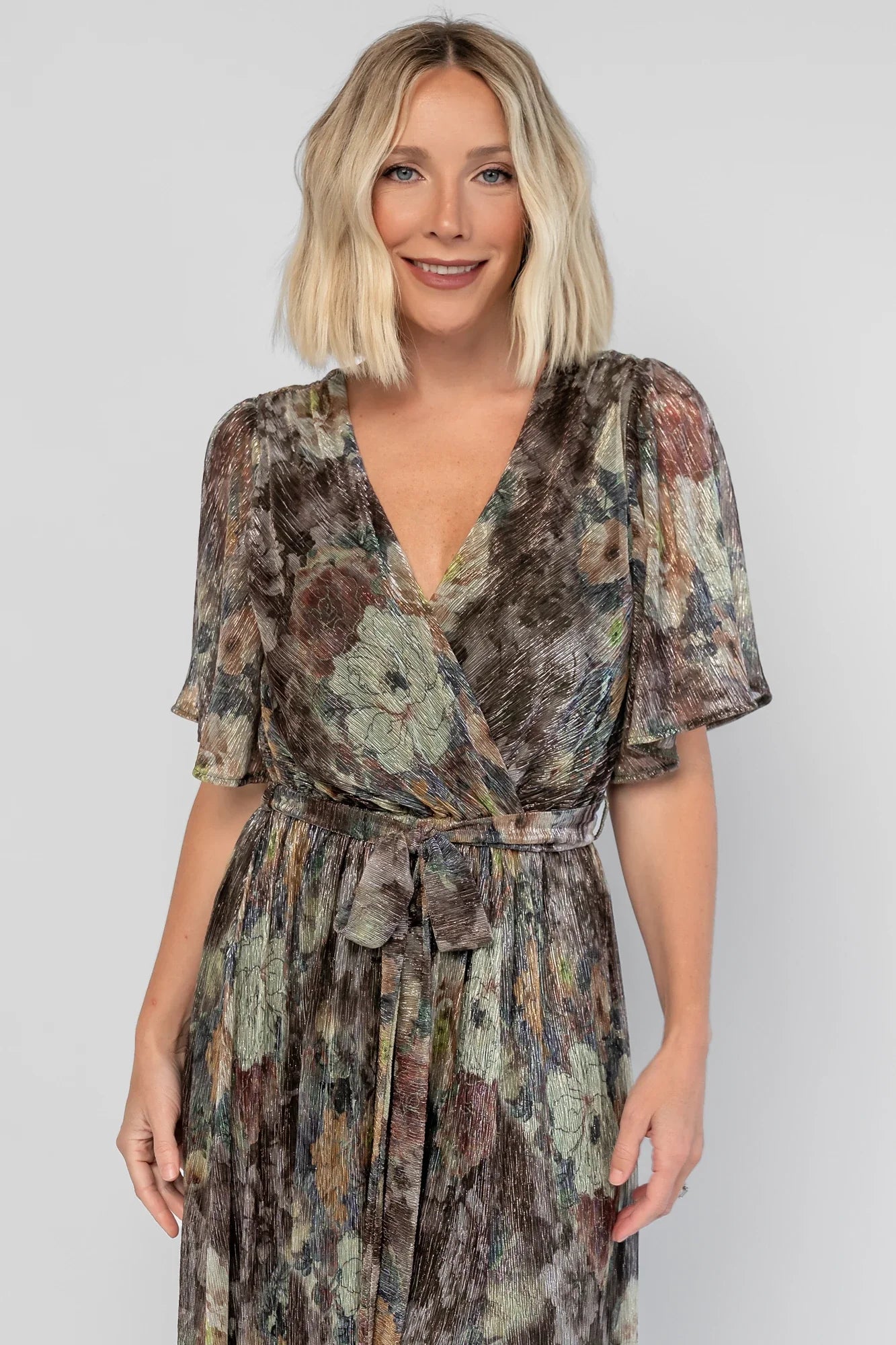 Rachel Maxi Dress | Green Multi Secondary image