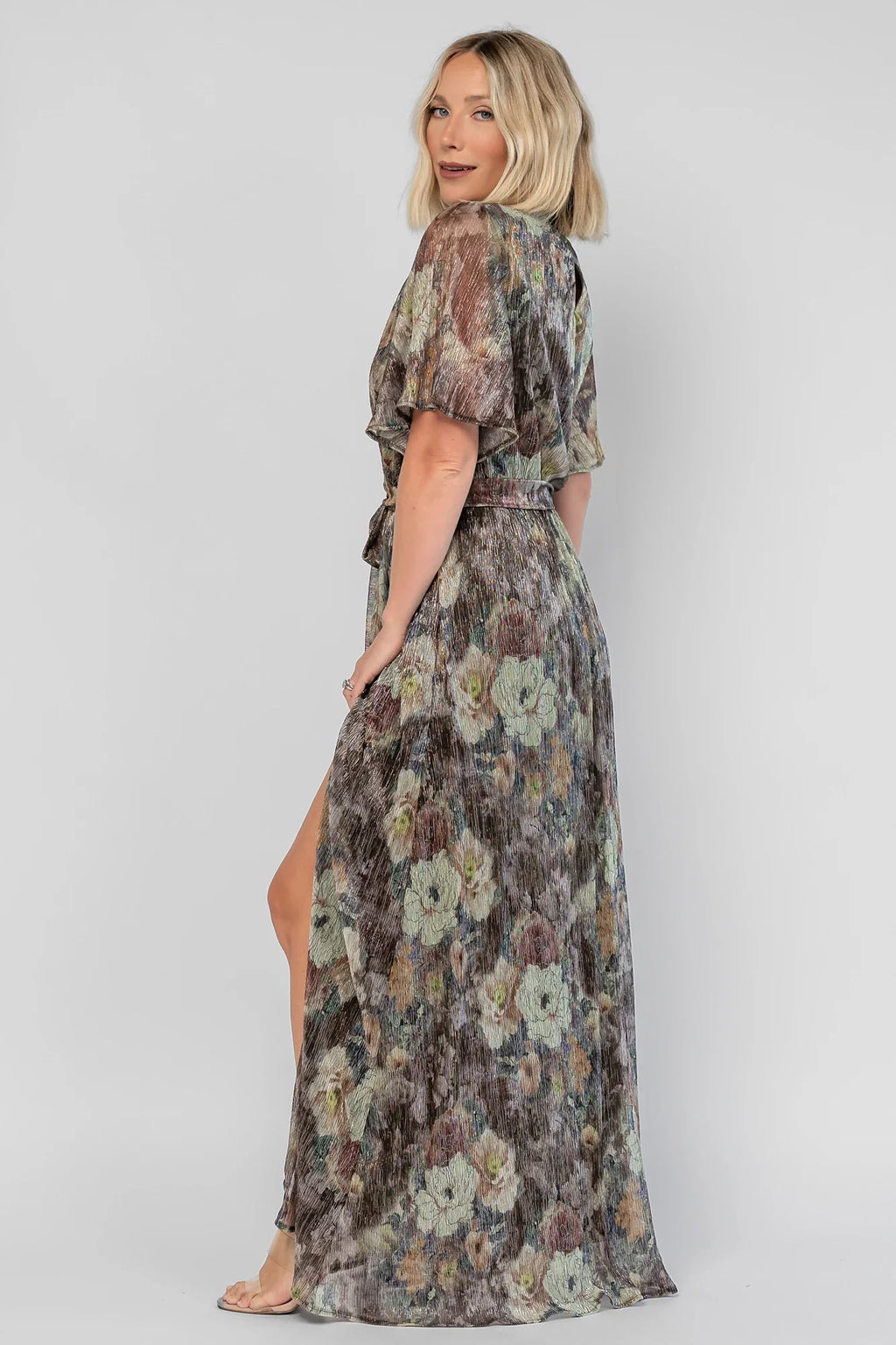 Rachel Maxi Dress | Green Multi