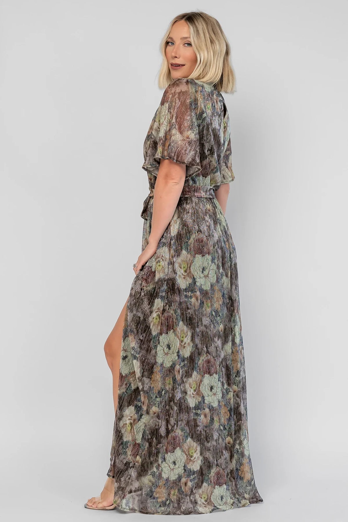 Rachel Maxi Dress | Green Multi