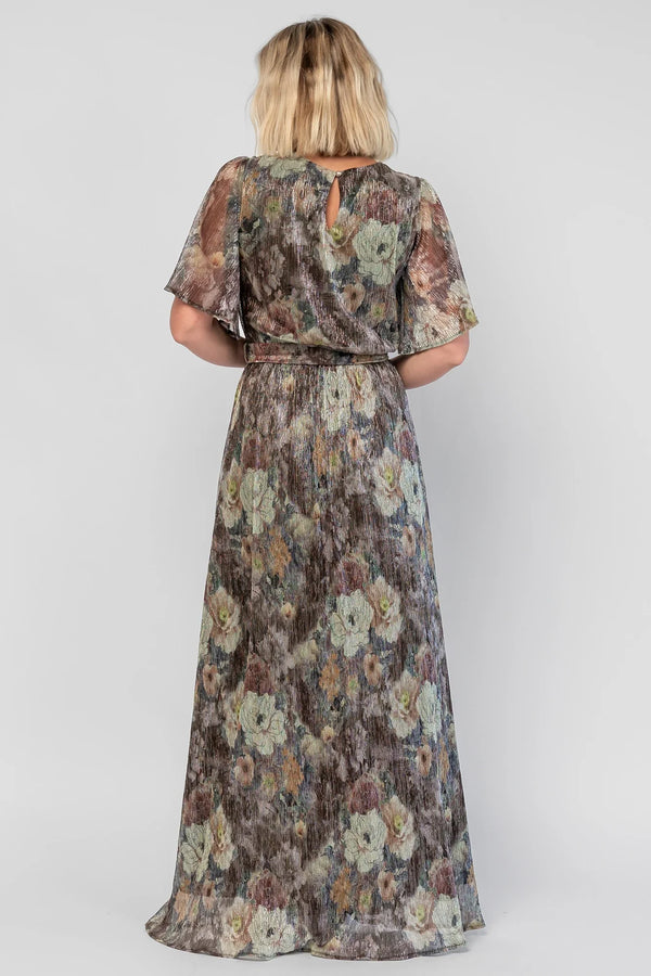 Rachel Maxi Dress | Green Multi