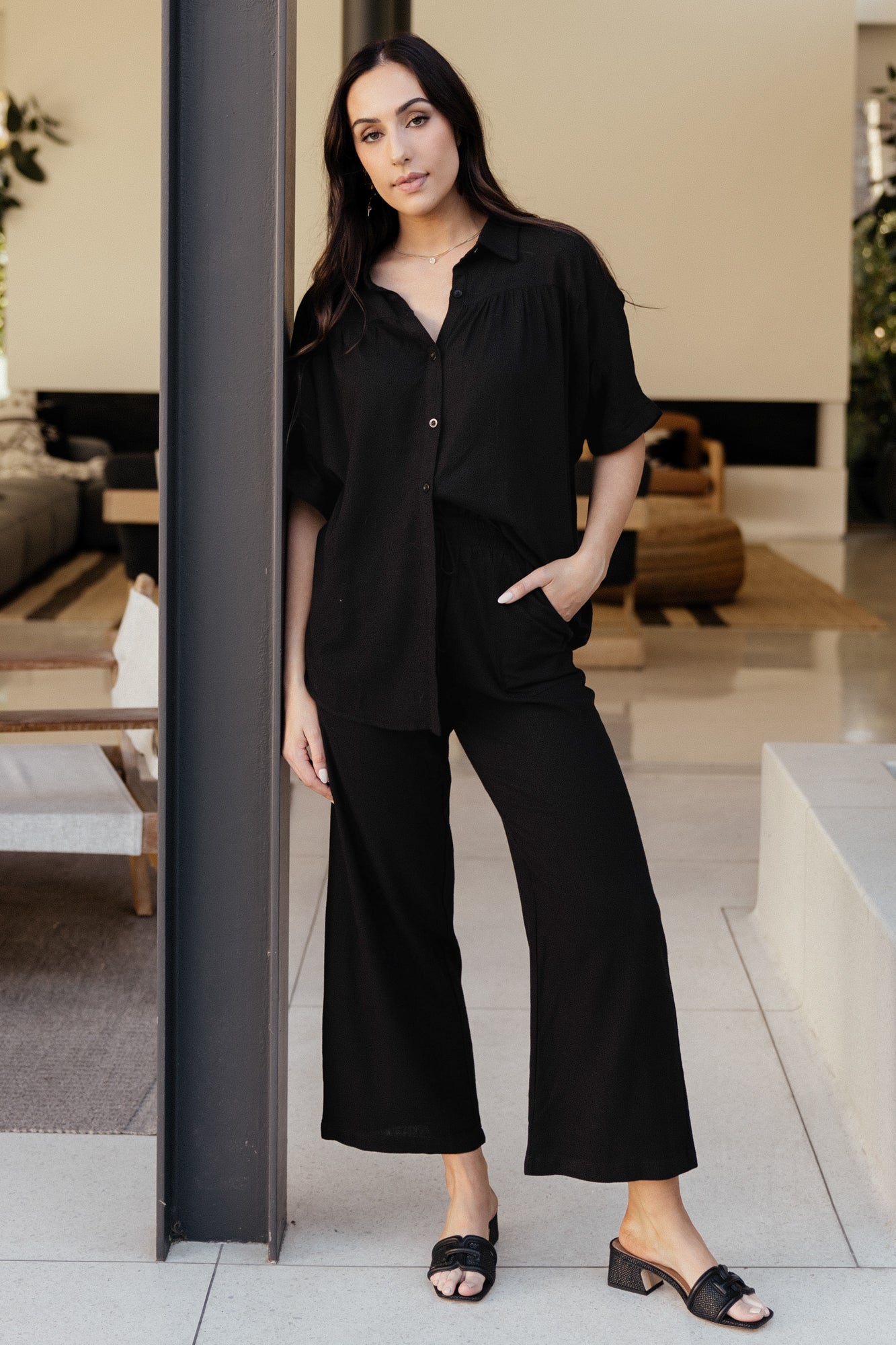Romy Pants | Black Secondary image