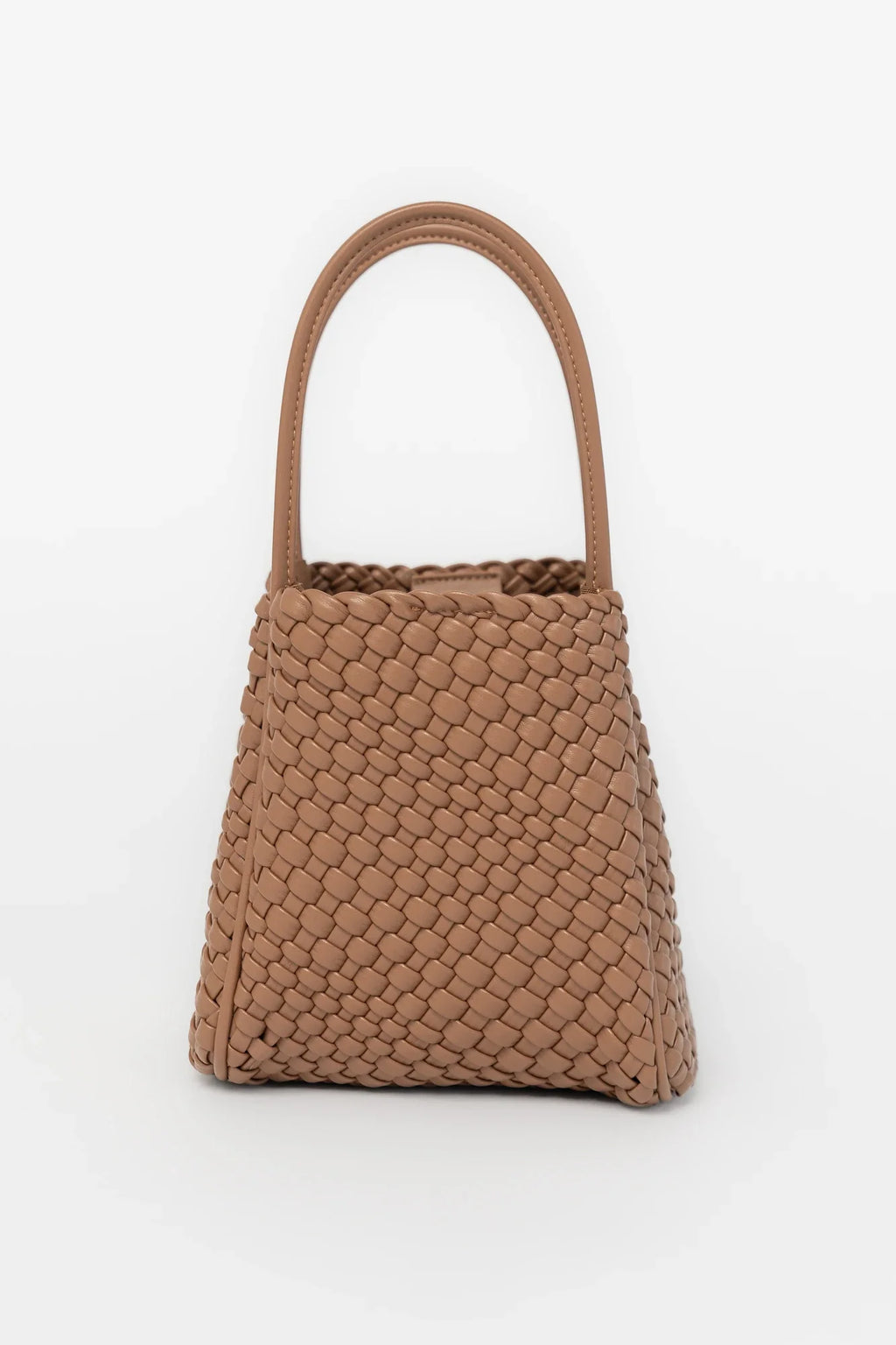 Simone Woven Tote Bag | Cognac