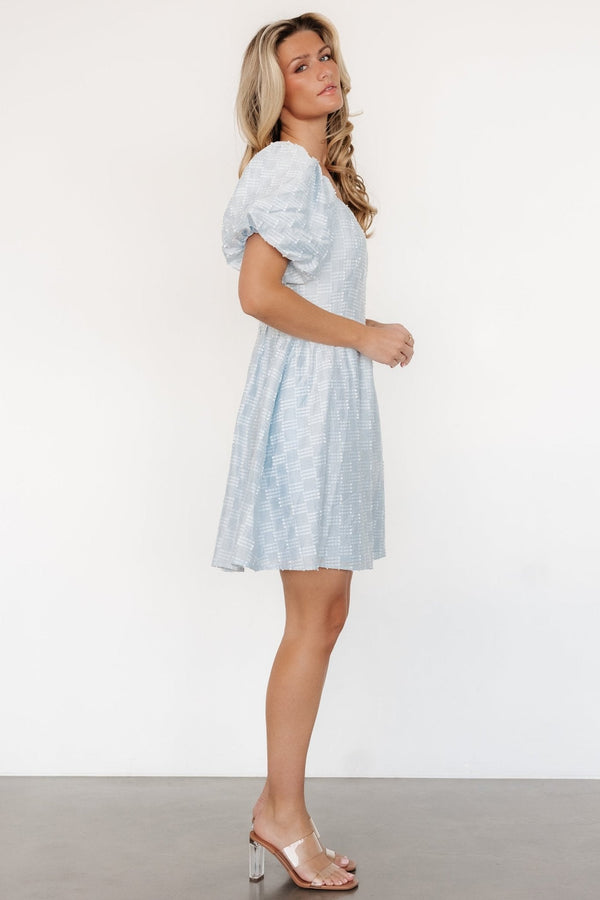 Sommer Short Dress | Light Blue