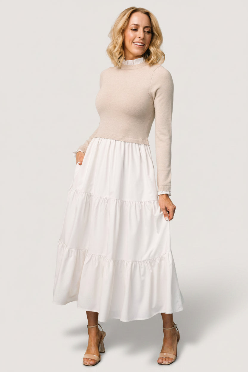 Sophie Sweater Dress | Natural
