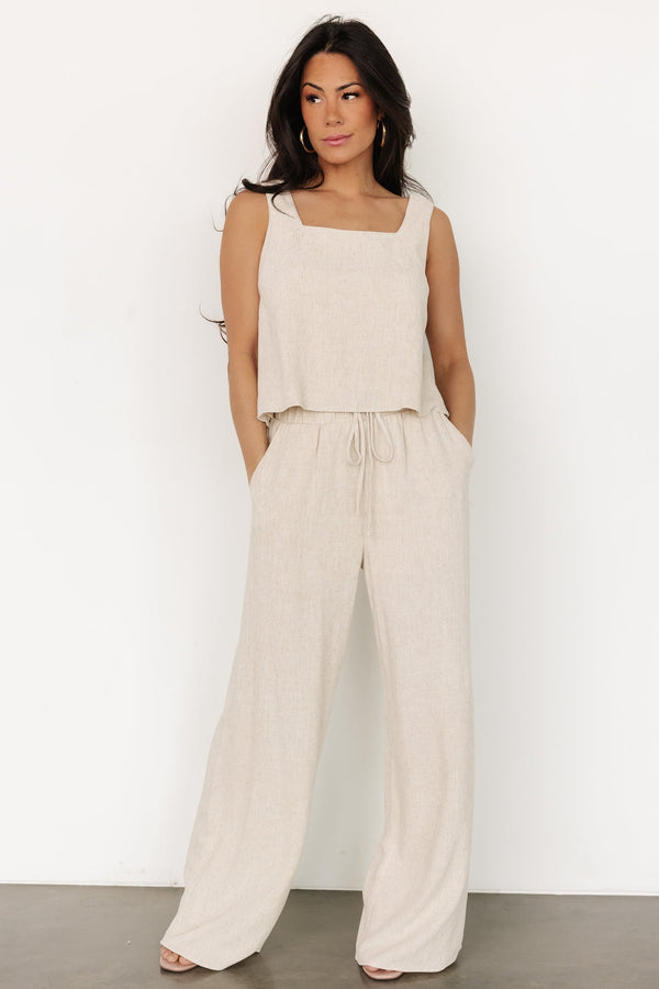 Sparrow Tank + Pants Set | Natural