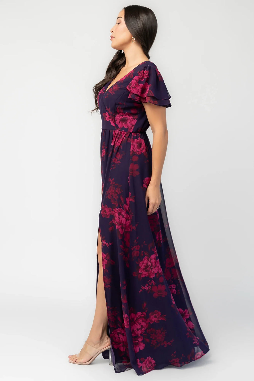 Theodora Maxi Dress | Indigo + Berry