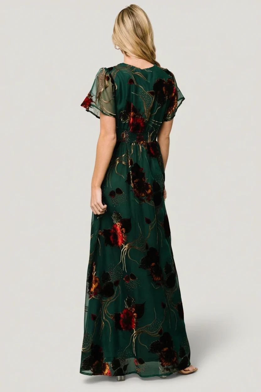 Valen Maxi Dress | Jade Multi