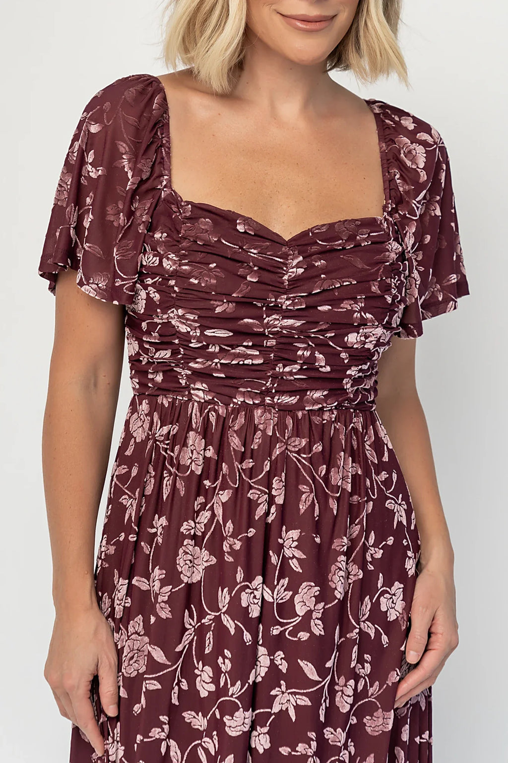 Veloura Maxi Dress | Mulberry Floral