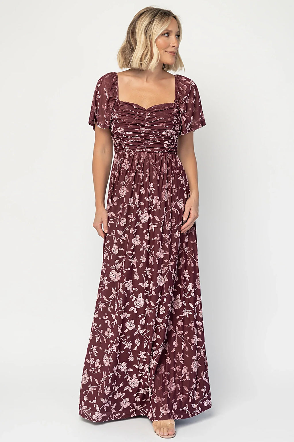 Veloura Maxi Dress | Mulberry Floral