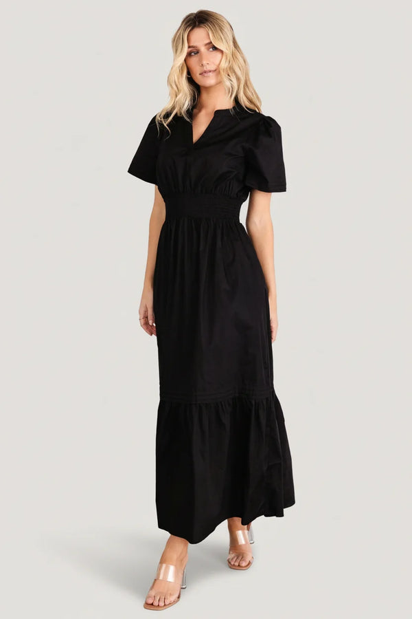 Vera Maxi Dress | Black