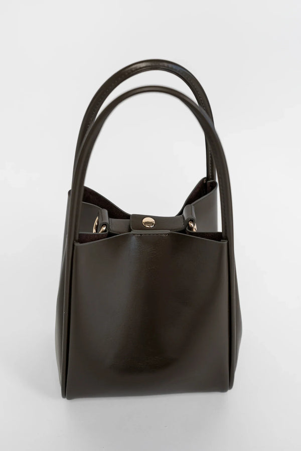 Vivaldi Mini Tote Bag | Olive Charcoal
